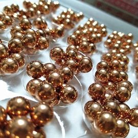 T2 Solid Copper Balls 0.5mm 1.2mm 1.588mm For Electronic Industry Stable