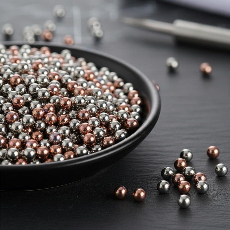 1mm Zinc Nickel Chrome Copper Plated Stainless Steel Balls for Precision Bearing